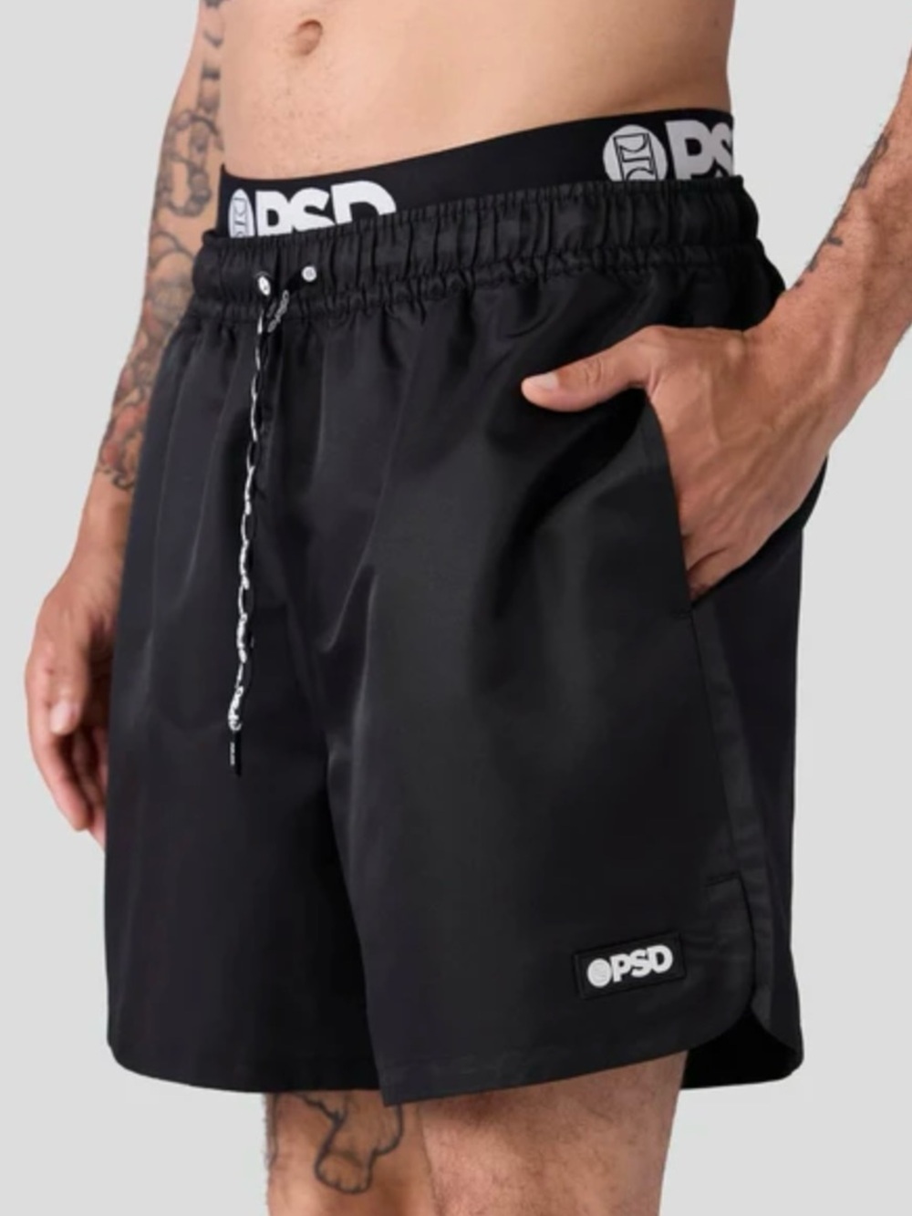 PSD Men Black Essential Short Size Small